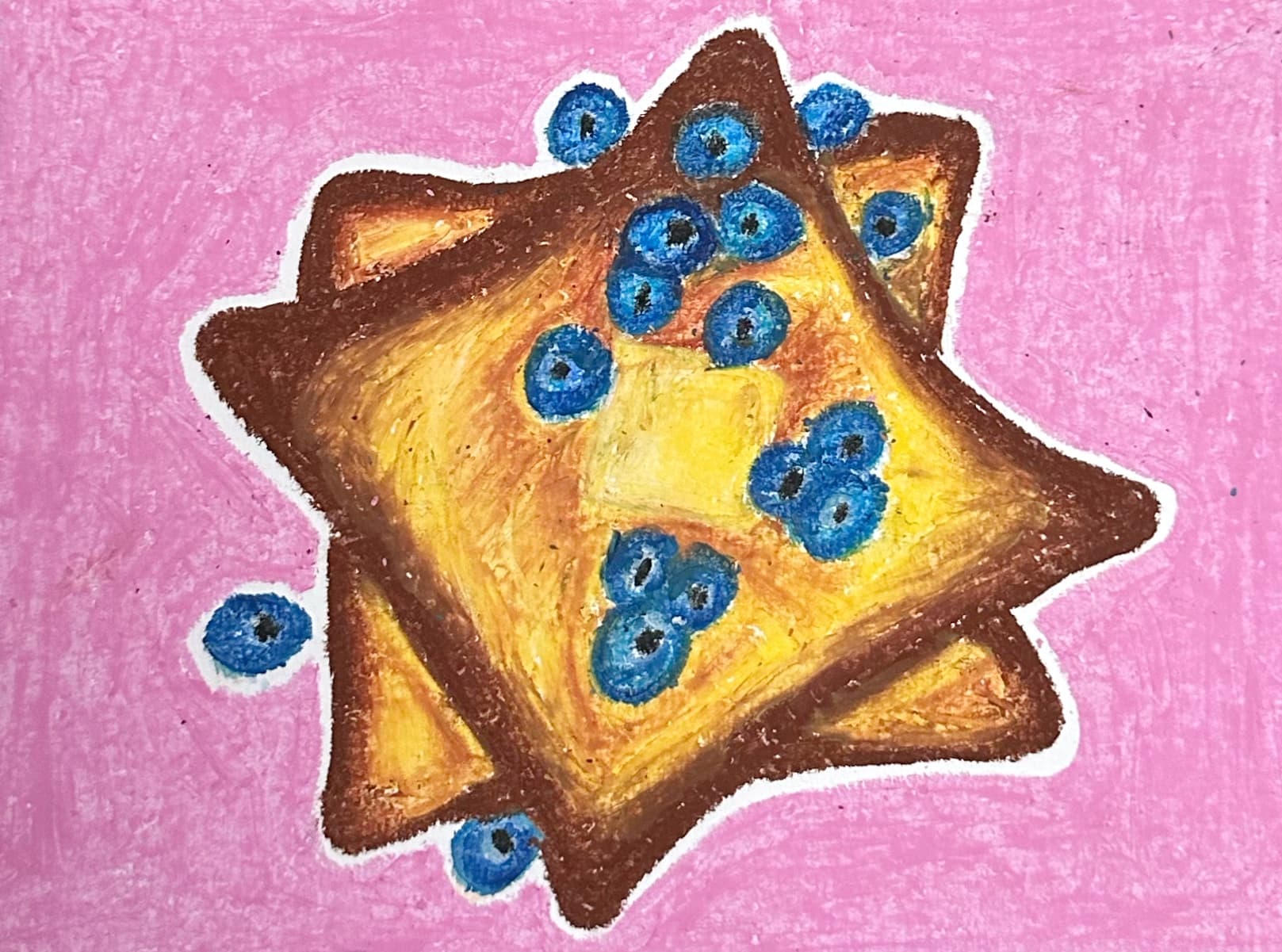 Blueberry Morning — artwork by Raynee